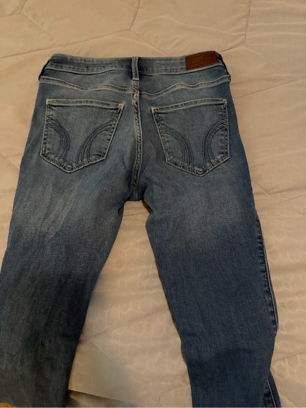 Hollister Women's Light Blue Skinny Jeans